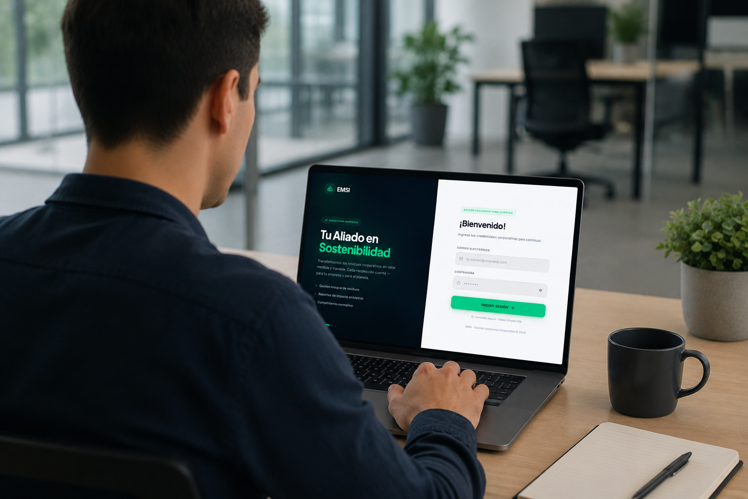 Portal de acceso Ecovisión por EMSI